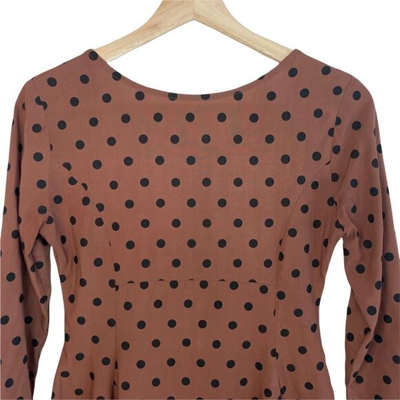 Christy Dawn Polka Dot Fox Dress 100% Viscose - Picture 3 of 9